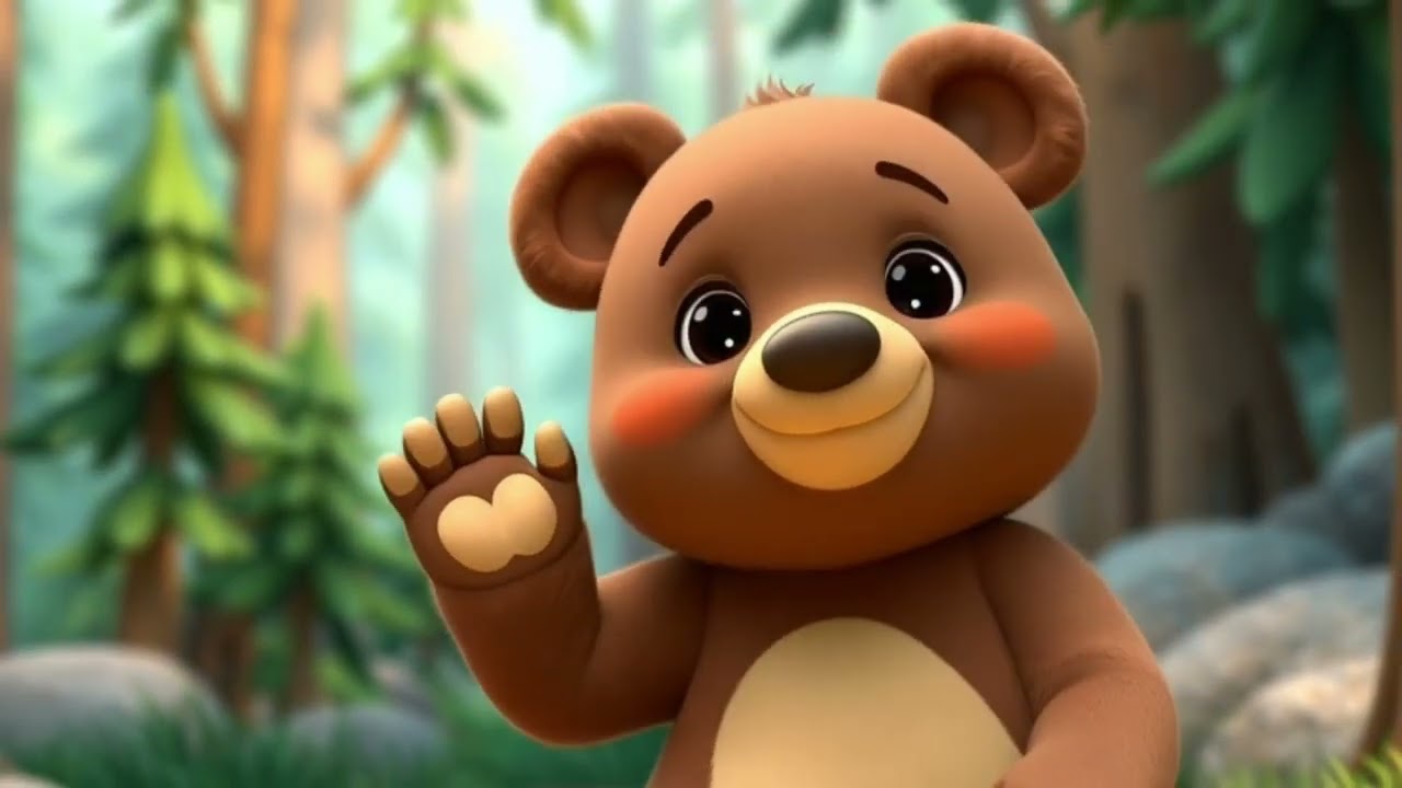 Cute Babies 💗-Jungle animal's name, colourful 3D style, funny and song 💝😻