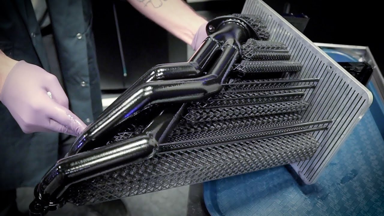 AMAZING 3D Printed Automotive Exhaust Manifold! 