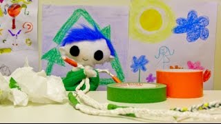 Making a Skipping Rope out of Plastic Bags | Science for Kids