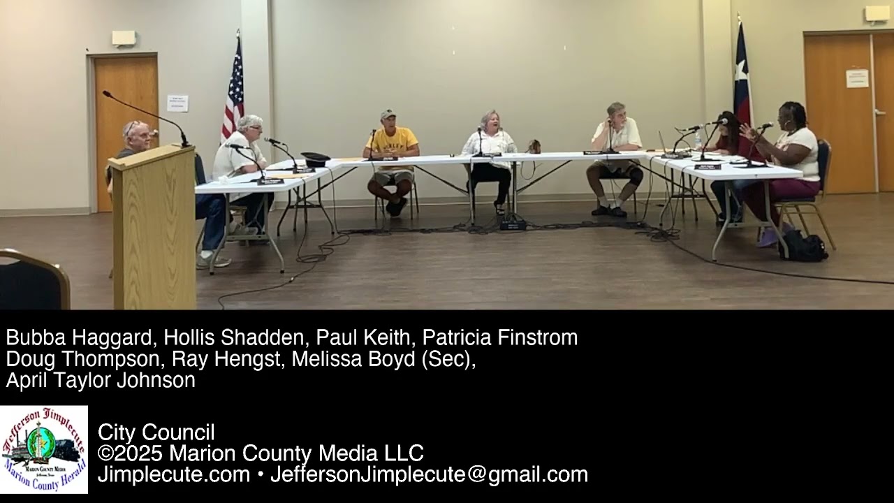 2025 09 11 City Council Tax Hearing