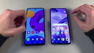 Samsung Galaxy M52 vs Xiaomi 11 Lite NE