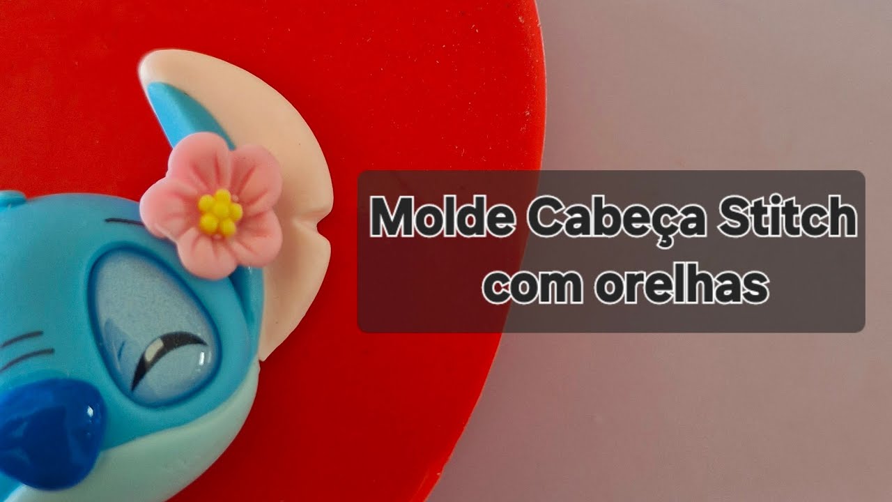 Como usar: Molde Cabeça do Stitch com orelhas - YouTube