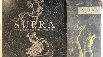 Supra Oracle Deck and Guidebook by UUSI silent flip through