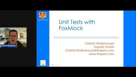 Unit Tests with FoxMock