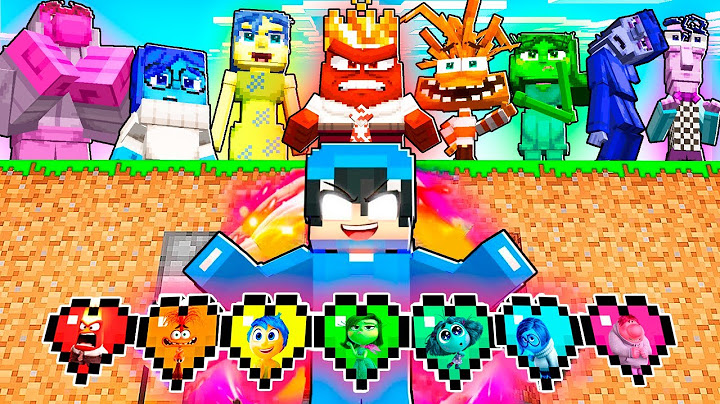 Conseguí Corazones de INTENSAMENTE 2 en Minecraft (Inside Out 2)