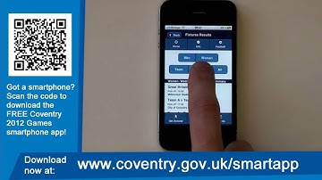 Coventry - 2012 Games Smartphone tutorial