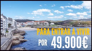 RESERVADO.¡PISO a  200 metros de la playa en CORME (PontecesoA Coruña)por tan SOLO 49.900€!!