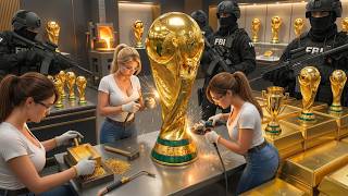 Inside the $20M FIFA World Cup Trophy: From Molten Gold to Champions' Glory