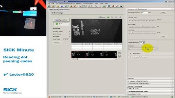 LECTOR620 Reading dot peening codes mp4