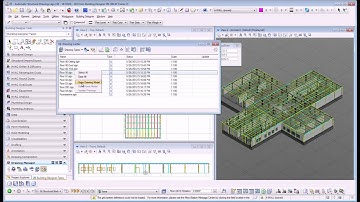 AECOsim Building Designer   Automatic Structural Drawings