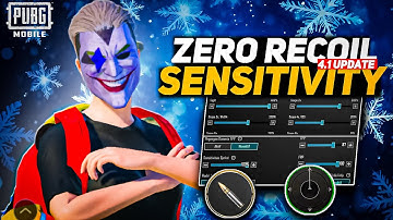 PUBG 4.1 UPDATE SENSITIVITY CODE | PUBG BEST SENSITIVITY SETTINGS | PUBG ZERO RECOIL SENSITIVITY 