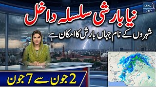 Weather update | June 1st pre monsoons rain system entered Pakistan| Weather report