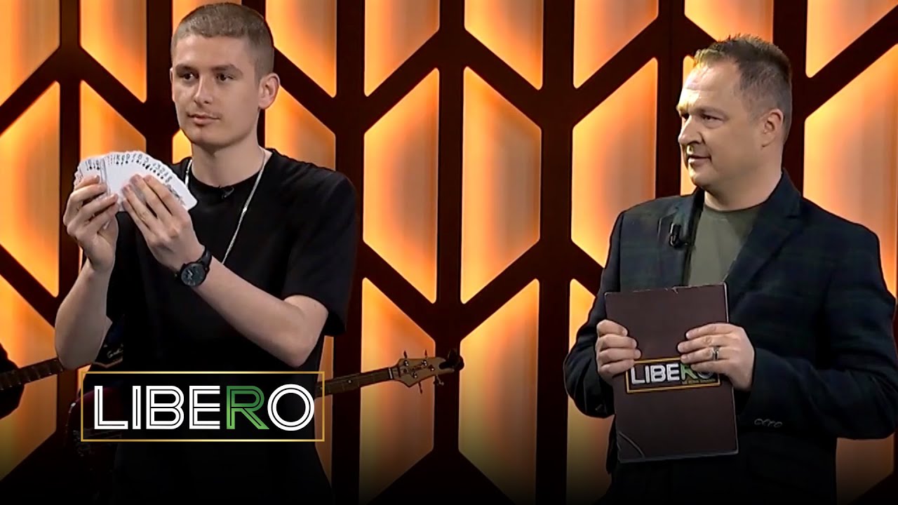 Iluzionisti Adrian Kqiku lë pa fjalë moderatorin Resul Sinani - LIBERO