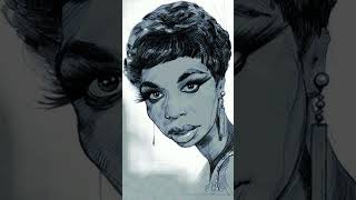 “Baby I’m telling you, you’ve been gone too long…” - #ninasimone - 🎨 by Tony Healey