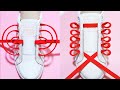 How To Tie Shoelaces - 24 Creative Ways to Fasten Tie Your Shoes Tutorial Step by Step, #13