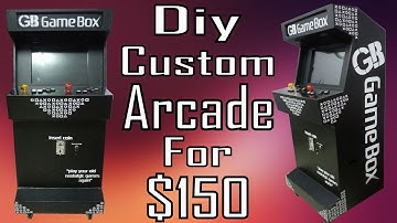 DIY - PlayStation custom arcade | walk-through of the arcade