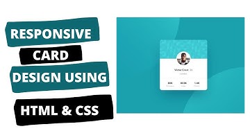 Design An Awesome Profile Card Using HTML & CSS | Frontend Mentor Challenge