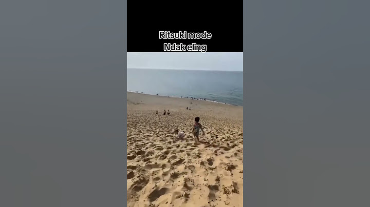 RITSUKI NDAK ELING | NYUNGSEP DI PASIR PANTAI