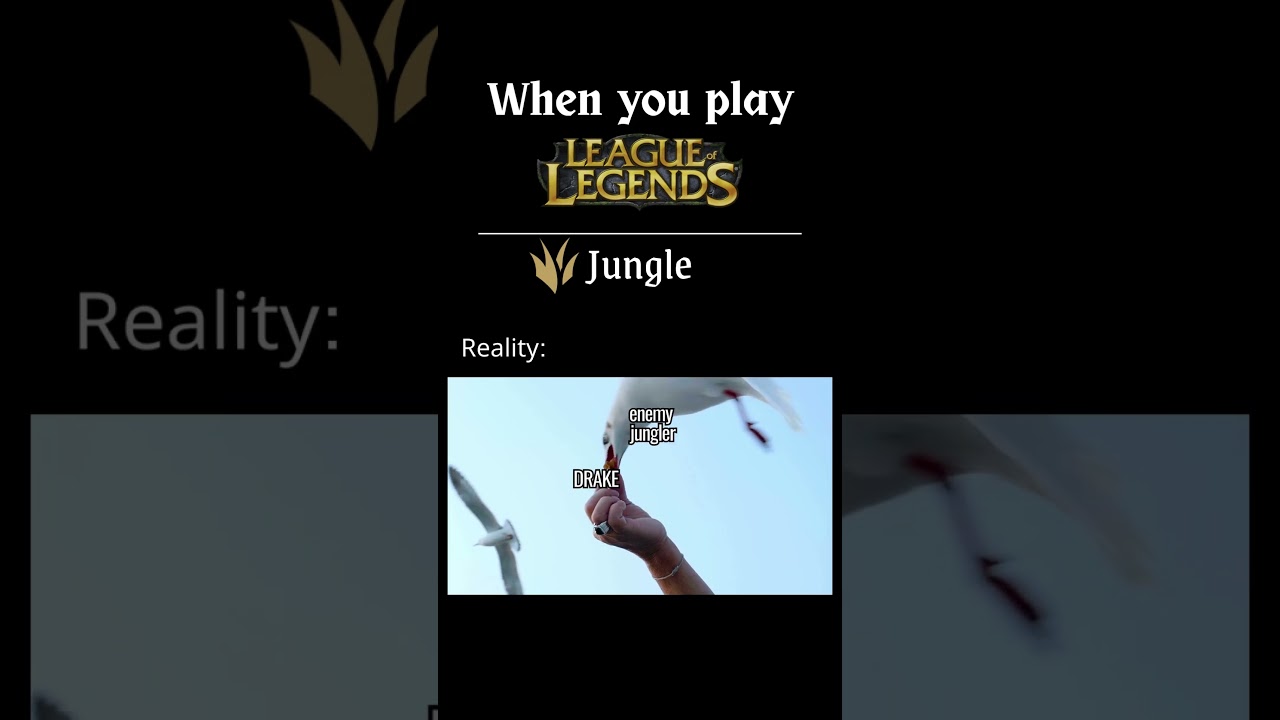 When you play the Jungle in #leagueoflegends