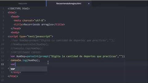recorrer arreglos con el for en JavaScript