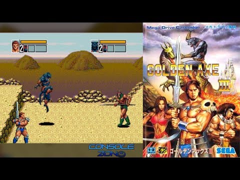 Видео: Golden Axe 3 (Золотая Секира 3) - прохождение игры на двоих (Sega Mega Drive)
