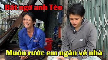 Bất ngờ anh Tèo muốn rước em ngân có bầu 7 tháng về làm vợ #Chienangiang 