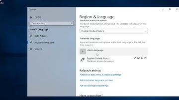 How To Change Keyboard Language In Windows 10