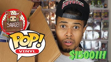 I Spent Over $1500 On An Entire Funko Pop Collection!! Part 1
