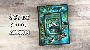 Retro Men Folio/Album | Country Craft Creations Design Team project