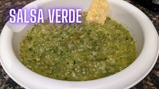 Mild Salsa Verde (Green Salsa)