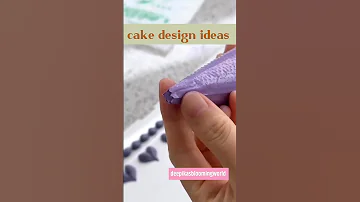decorate your cake without nozzle.just with piping bag.ideas for beginners#cakeideas #cakedecoration