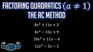 Celebrity Factoring Quadratics: The AC Method (when a is not 1) Profile