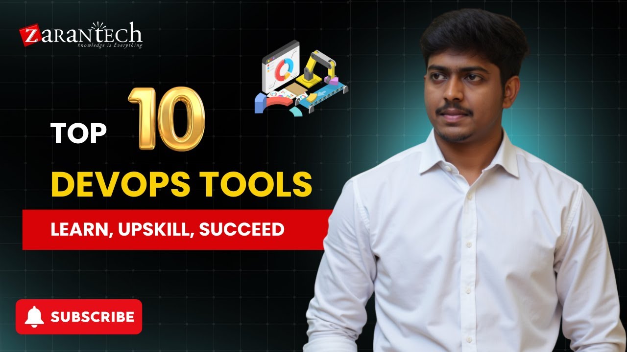 Top 10 DevOps Tools | Top DevOps Tools | ZaranTech - YouTube