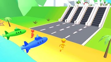 Shape - shifting funny Run Race Gameplay Walkthrough All level 466-467(Android, iOS) ABC GAMES