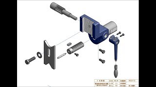 製圖乙級 20800-990207-B (零件組合) (無聲)
