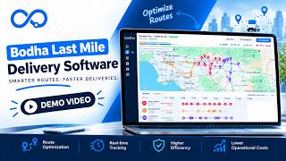 How to bulk import address list from excel or csv spreadsheet | Bodha last mile delivery software
