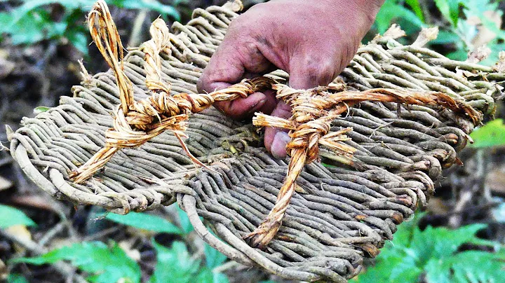 Primitive Technology KH - Make Sandals From Vines