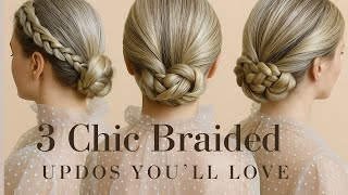 “3 Stunning Updos with Just 2 Hair Ties – Quick & Easy Hair Tutorial!” screenshot 1