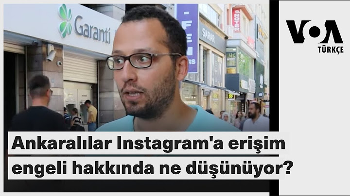 Ankaralılar Instagram'a erişim engeli hakkında ne düşünüyor?| VOA Türkçe