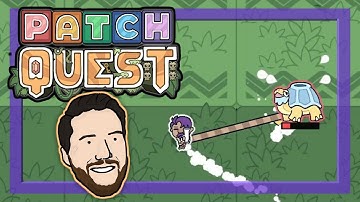 Patch Quest - Wrangle, tame, and ride monsters in this roguelike-metroidvania fusion