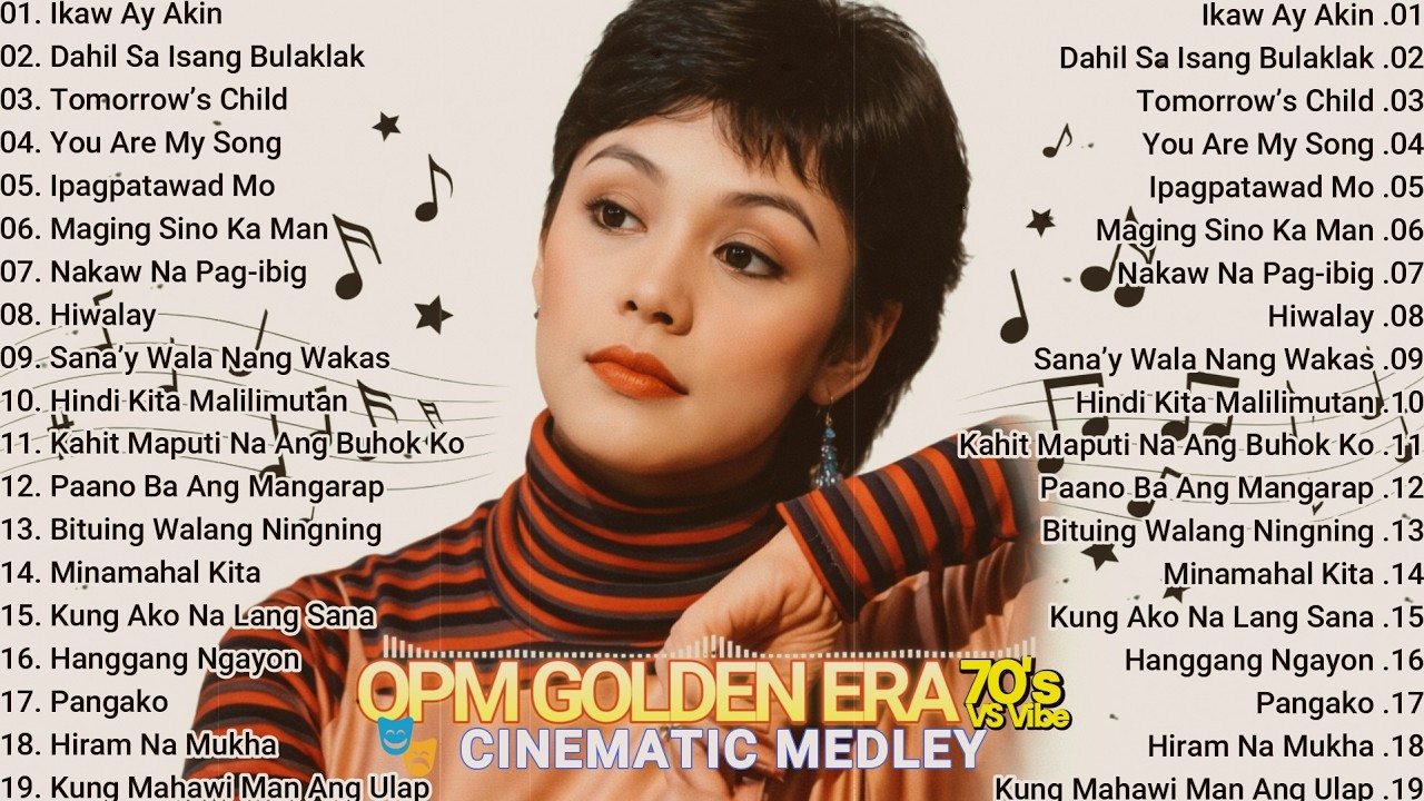 GOLDEN ERA OPM CINEMATIC MEDLEY 🎭 | 19 Classic Filipino Film Ballads Orchestral Revival 2026