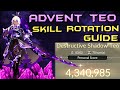 Advent Teo Skill Rotation Guide - 4.3m Score | Seven Knights Rebirth