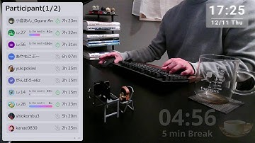 エンジニアの作業配信 9:00~17:30  | 在宅勤務,学生の方や初見さんの参加 大歓迎!!