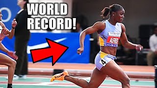 A NEW WORLD RECORD!! || Julien Alfred \& Dina-Asher Smith Set All-Time Best At Texas Relays!