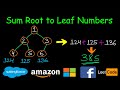 Sum Root to Leaf Numbers | Recursion | Leetcode #129