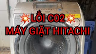 LỖI C02 MÁY GIẶT HITACHI NỘI ĐỊA NHẬT #loic02 #c02 #suamaygiatnhatbaitphcm