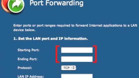 How to enable Port Forwarding on the Q1000 Qwest Wireless N VDSL Modem Router