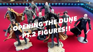 Unboxing and Freeing the Dune Pt.2 Action Figures by McFarlane!!