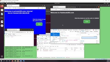 DNS rebinding attack demonstration - pt2