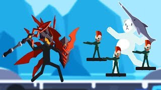 Stickman Master: Archer Legends NEW Clothes Red Dragon Helmet (Android, iOS Game) screenshot 5